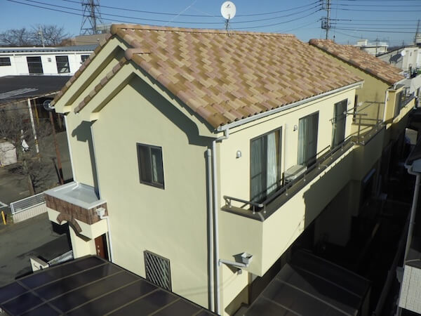 施工後の家