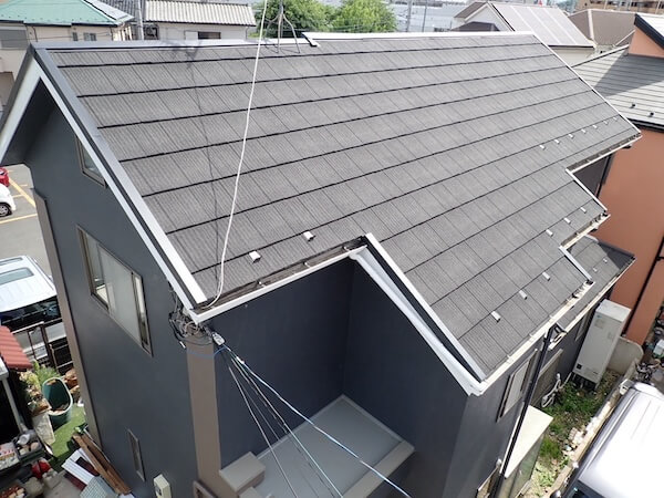 施工後の家
