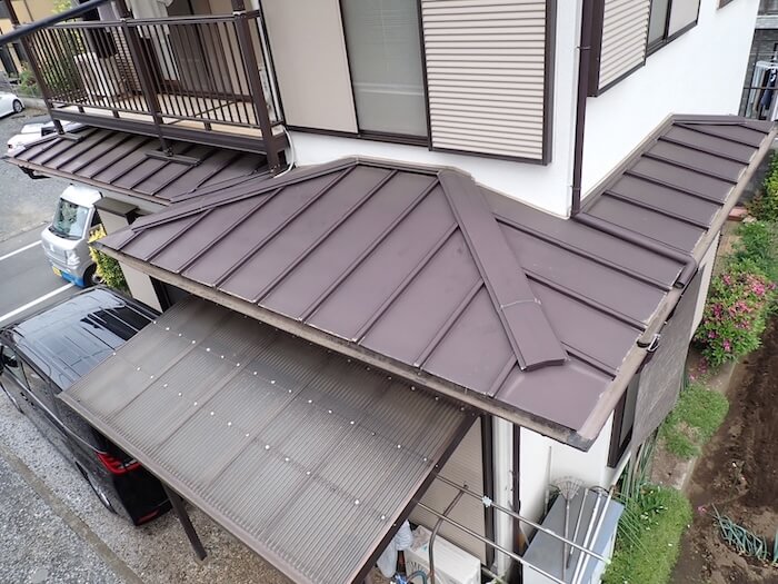 施工前の家