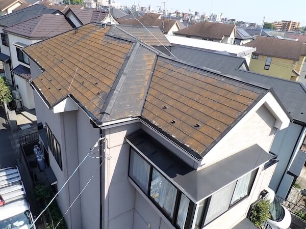 施工前の家